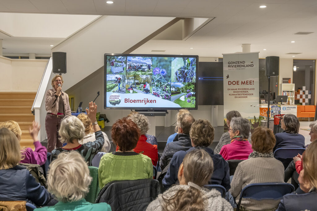 Bloemrijken bijeenkomst Rivierenland